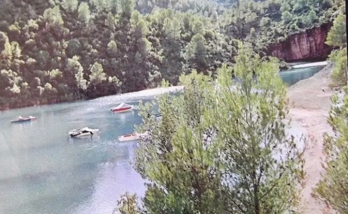 Playa de Bolarque anos 70 historia del embalse en Almonacid de Zorita