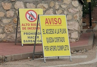Playa de Bolarque, por donde entrar a la playa de Bolarque
